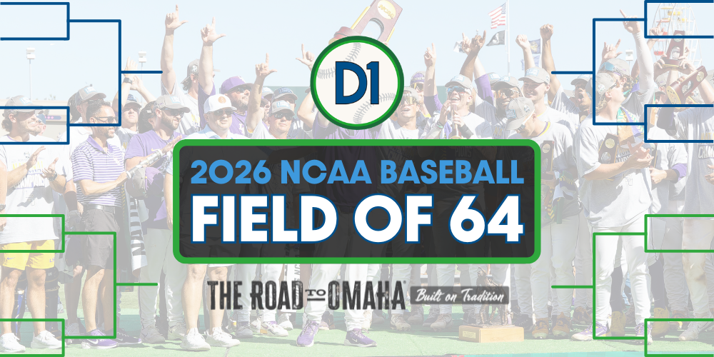 توقعات 2026 NCAA 64 مباراة: 24 مايو • D1 البيسبول